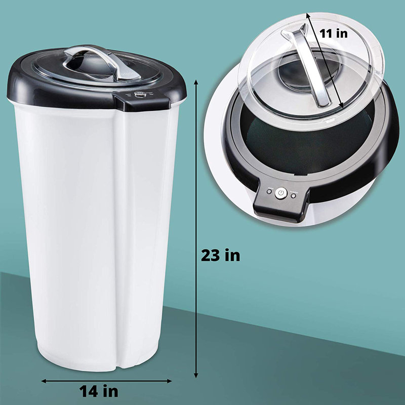 Ivation Free Standing Electric Towel Warmer with Lockable Lid & Reviews